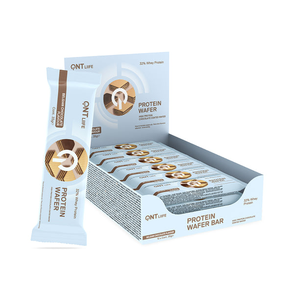 Caja de 12 Barras de Proteína Wafer Bar 12x35 grs