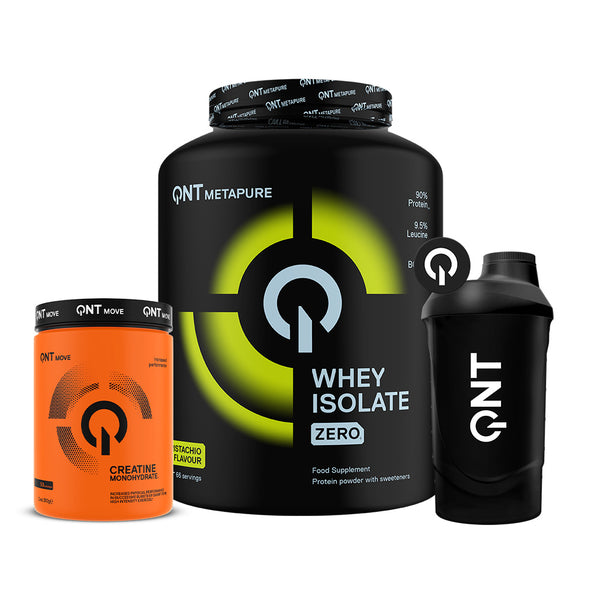 Metapure Whey Protein Isolate Zero Carb 4.4 Lb + Creatina 300 Gr + Shaker y ENVÍO GRATIS