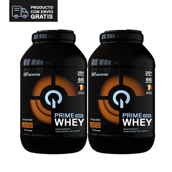 Pack 2 x Proteína Metapure Prime Whey 4,4lb + ENVÍO GRATIS