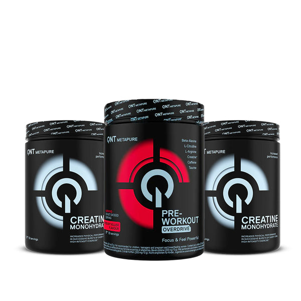 Energy Pack (2 creatinas 300 gr. + 1 preWorkout 300 gr.)