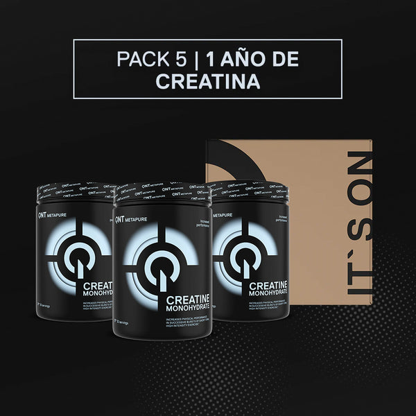 Pack 1 año Creatina | 399 servicios