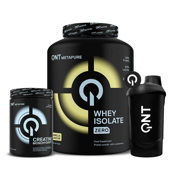 Metapure Whey Protein Isolate Zero Carb 4.4 Lb + Creatina 300 Gr + Shaker y ENVÍO GRATIS