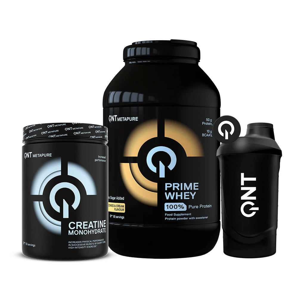 Proteína Prime Whey 4.4 Lbs + Creatina 800 Gr + Shaker