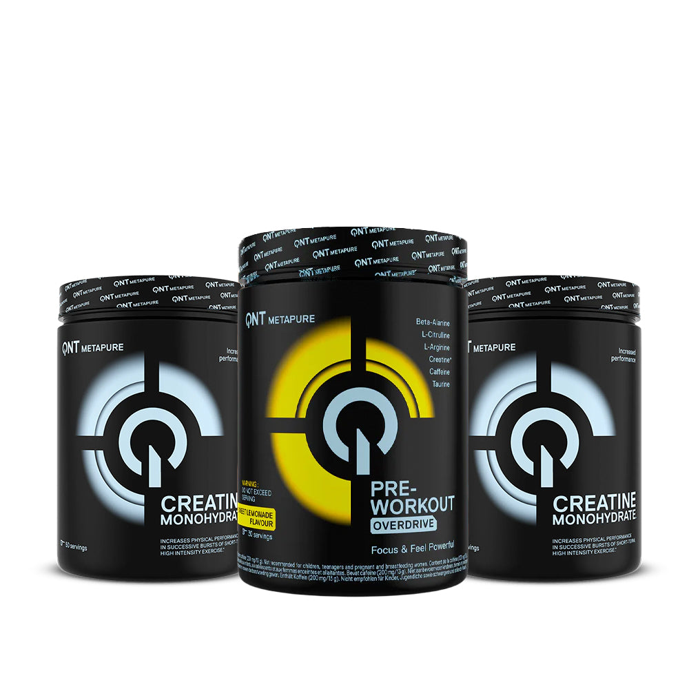 Energy Pack (2 creatinas 300 gr. + 1 preWorkout 300 gr.)