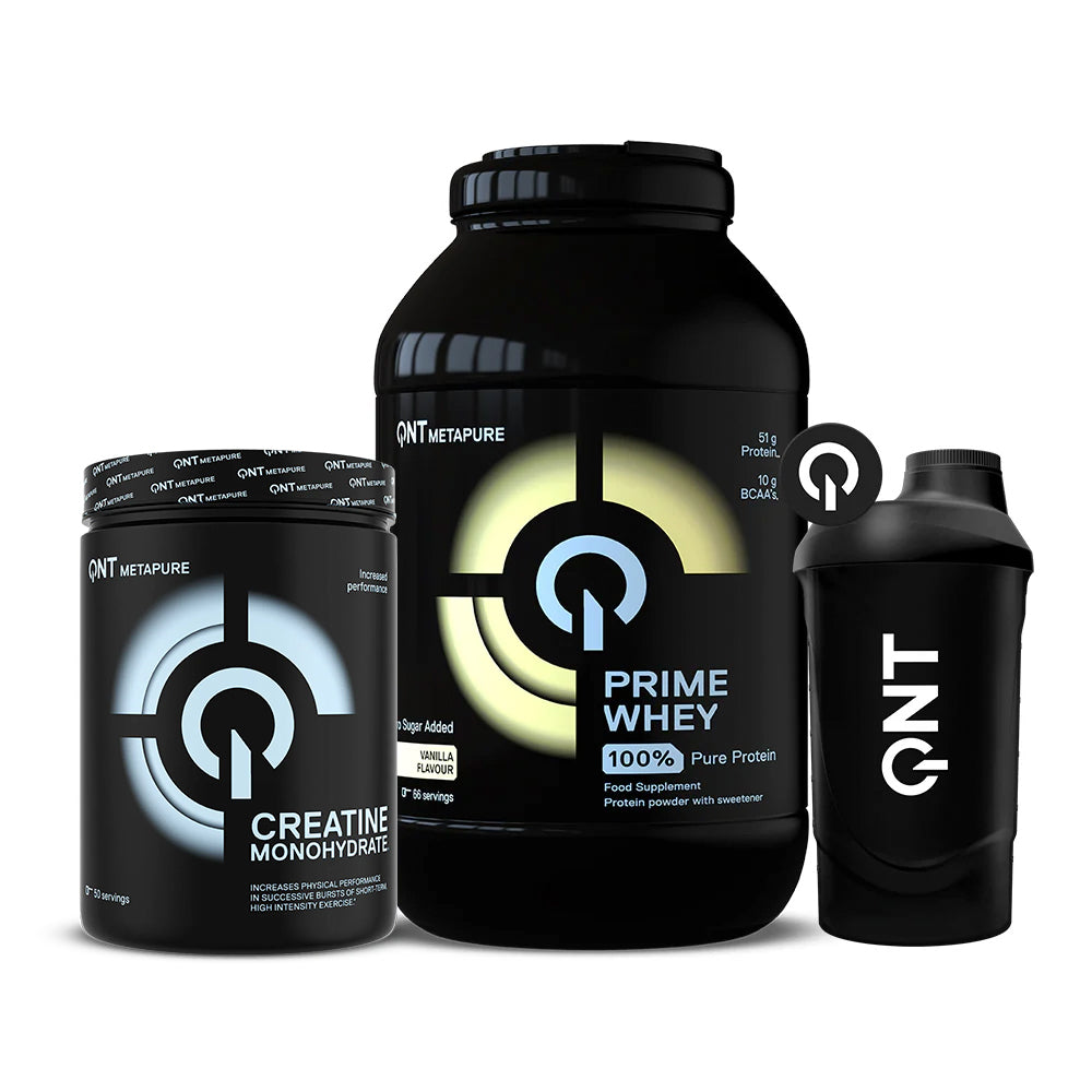 Proteína Prime Whey 4.4 Lbs + Creatina 300 Gr + Shaker