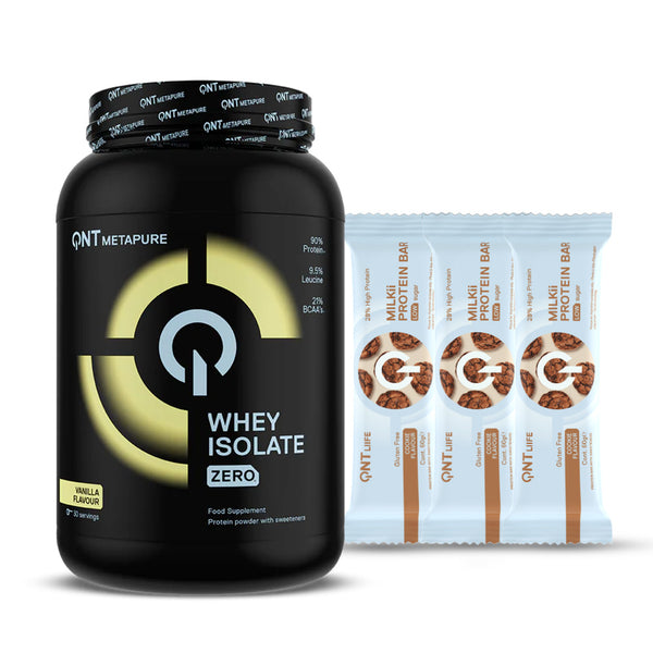 Pack Metapure Isolate 2.2 Lbs Vainilla + 3 Milkii Cookie