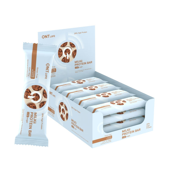 Caja de 12 Barras de Proteína Milkii Bar 12x60 grs
