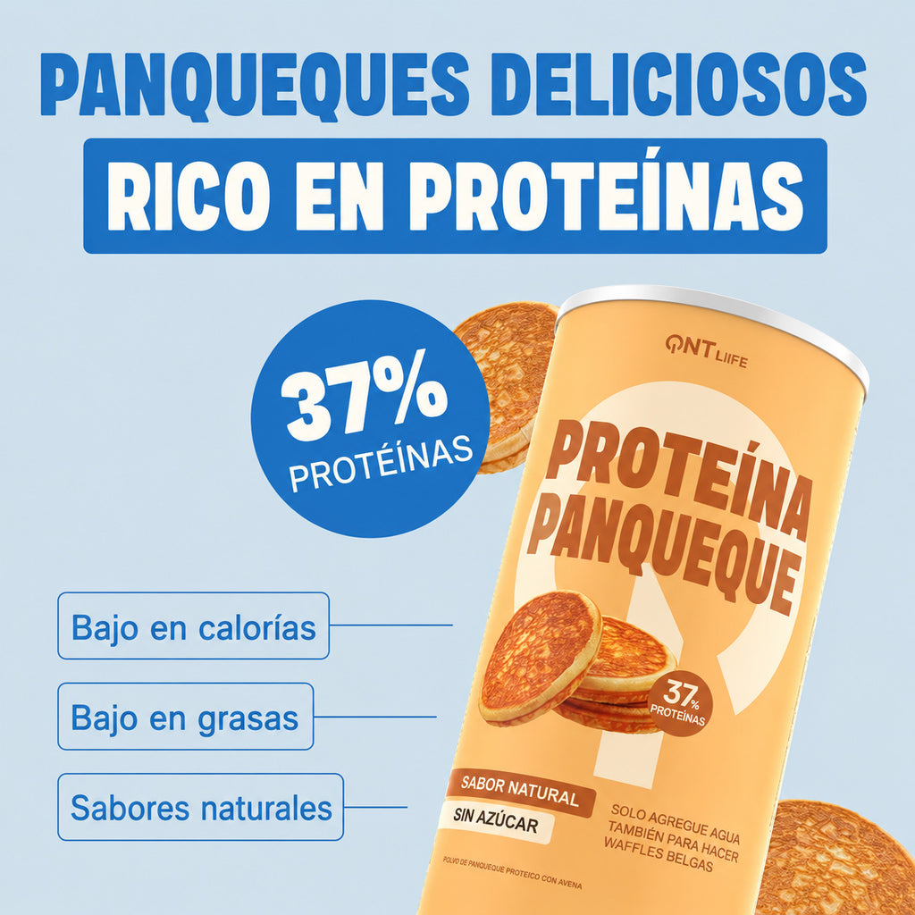 Mezcla de proteína para pancake y waffles | 500 gr.