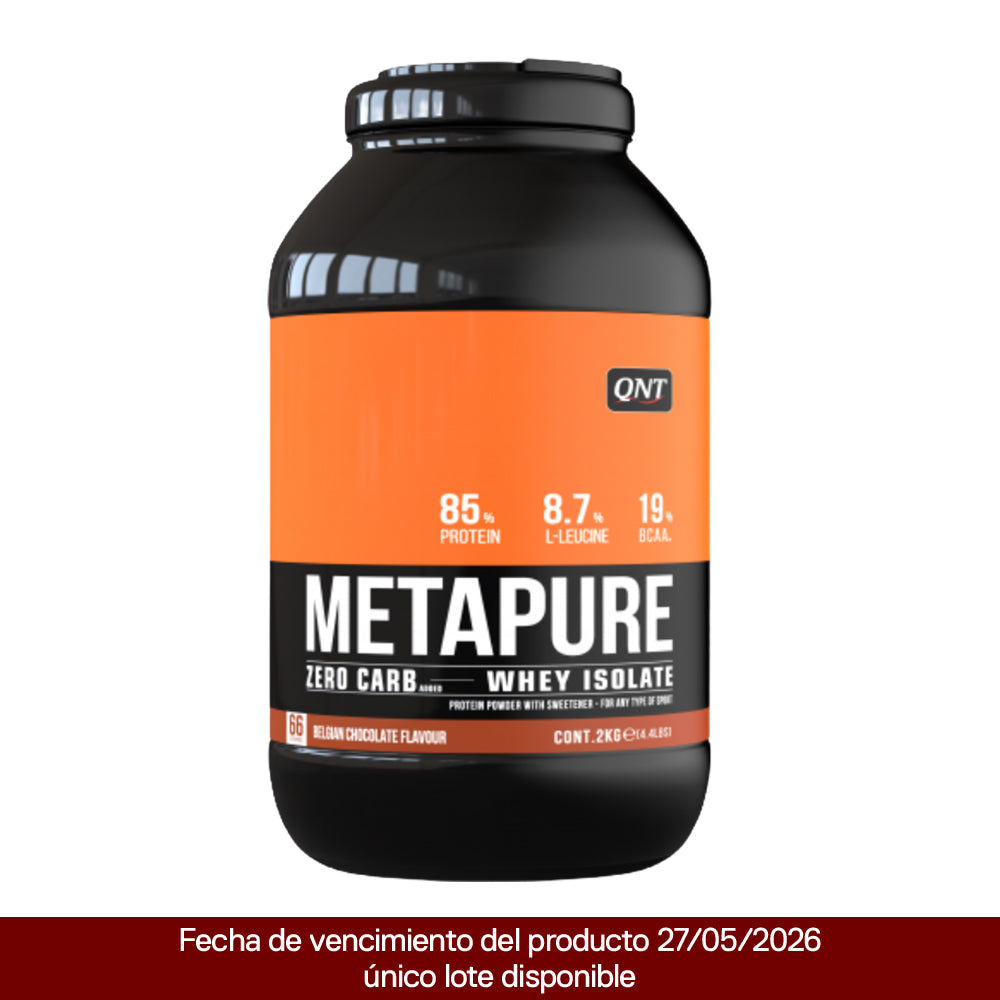 Metapure Whey Protein Isolate Zero Carb 4.4 Lbs