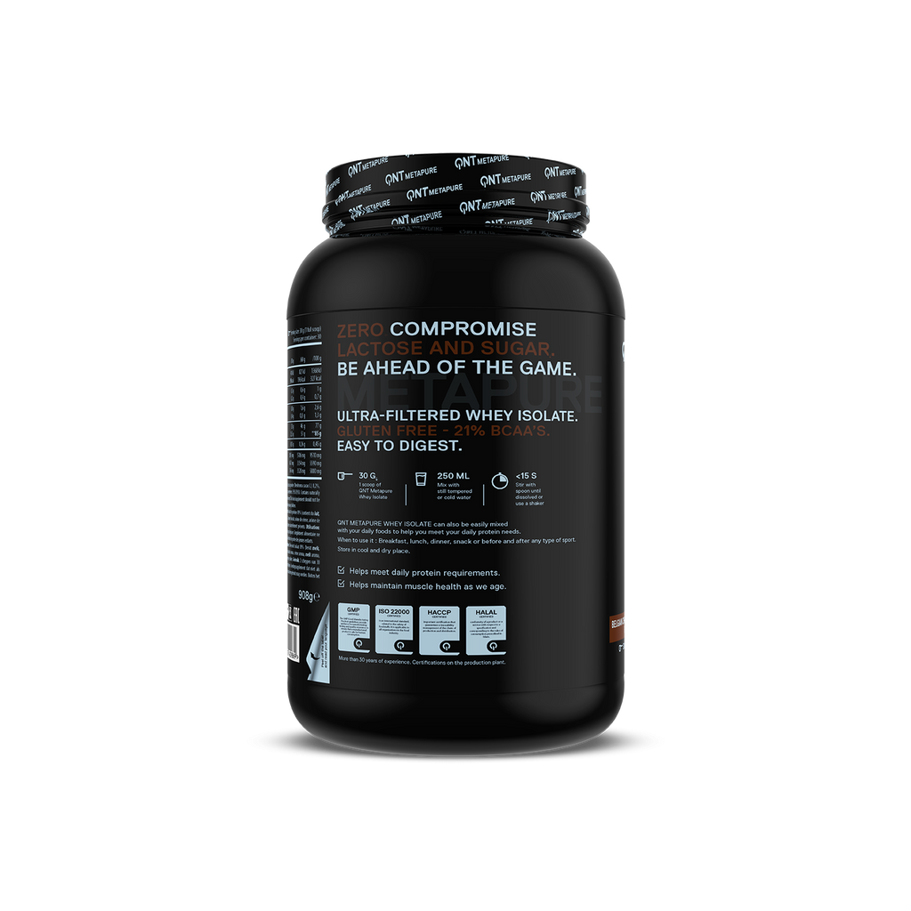 Metapure Whey Protein Isolate Zero Carb 2.0 Lbs