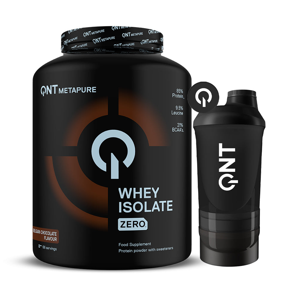 Metapure Whey Protein Isolate Zero Carb 4.4 Lb + Shaker