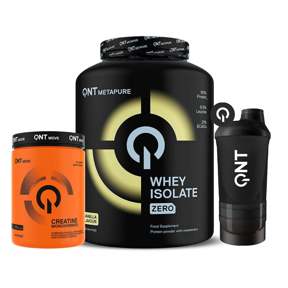 Metapure Whey Protein Isolate Zero Carb 4.4 Lb + Creatina 800 Gr + Shaker