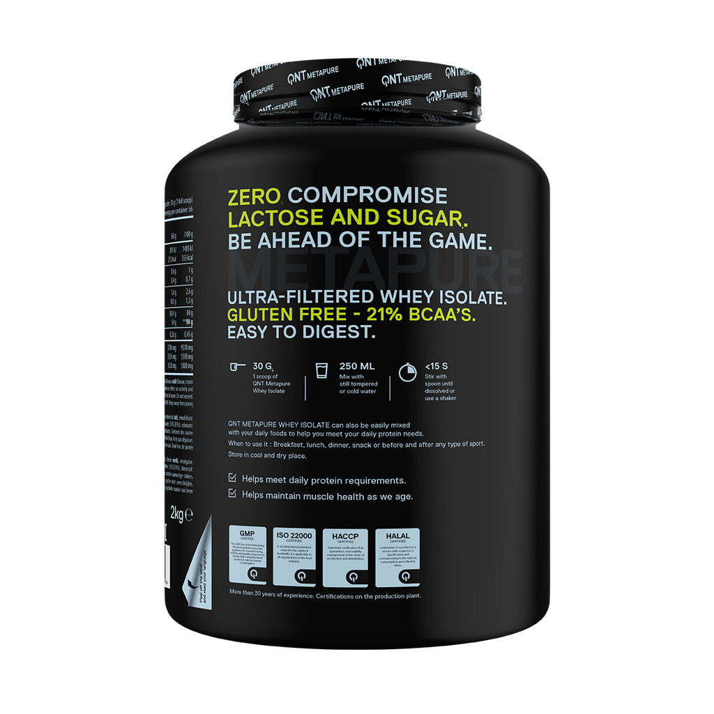 Metapure Whey Protein Isolate Zero Carb 4.4 Lbs