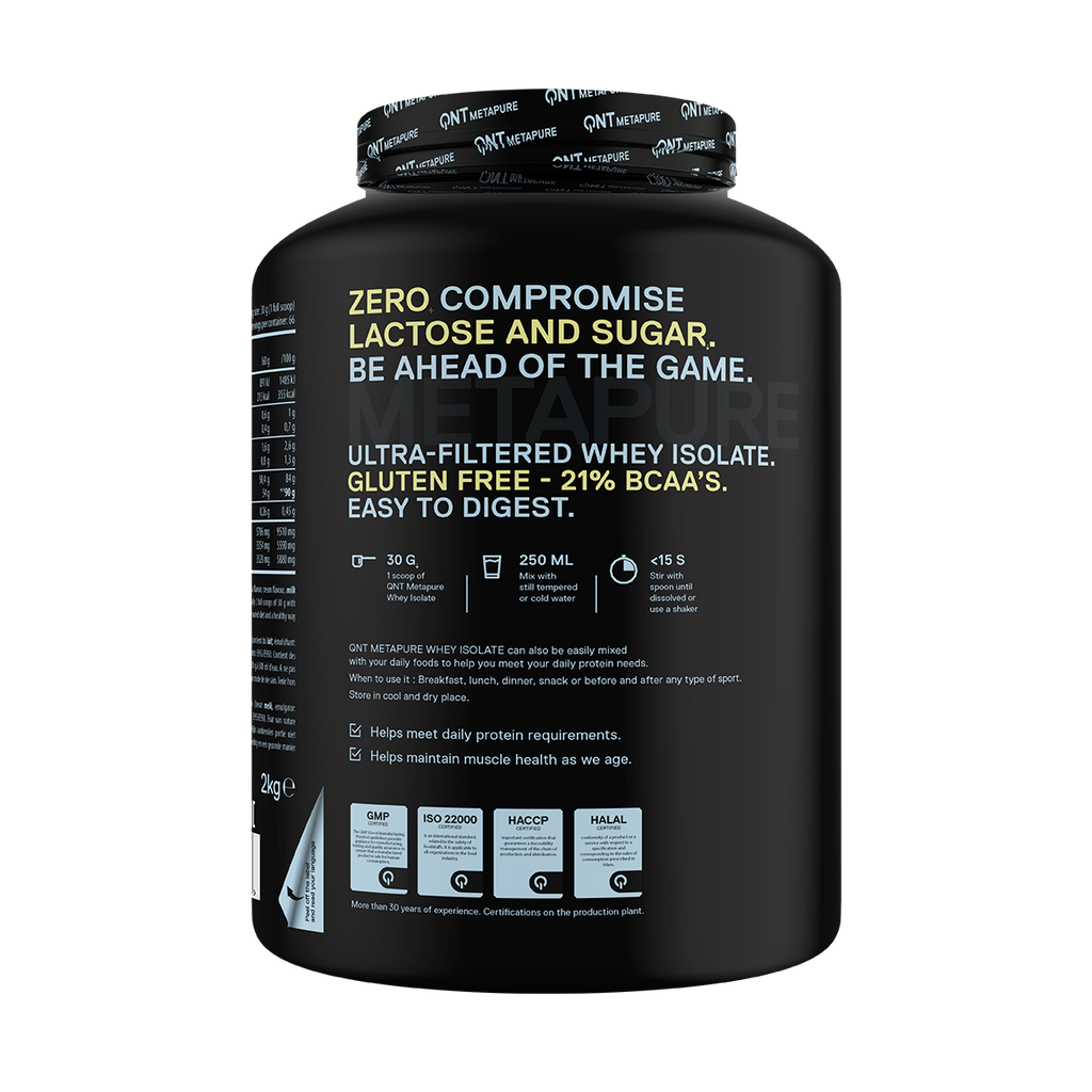 Metapure Whey Protein Isolate Zero Carb 4.4 Lbs