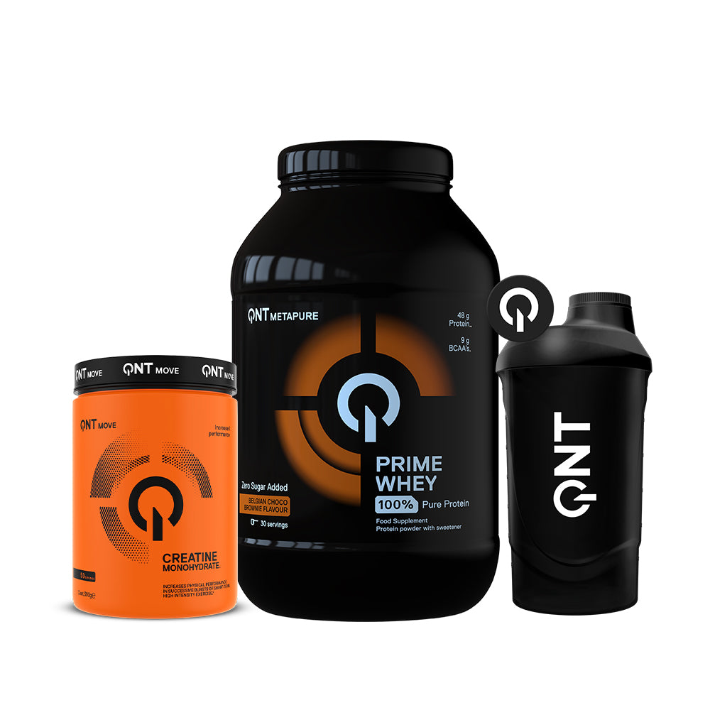 Proteína Prime Whey 2 Lb + Creatina 300 Gr + Shaker