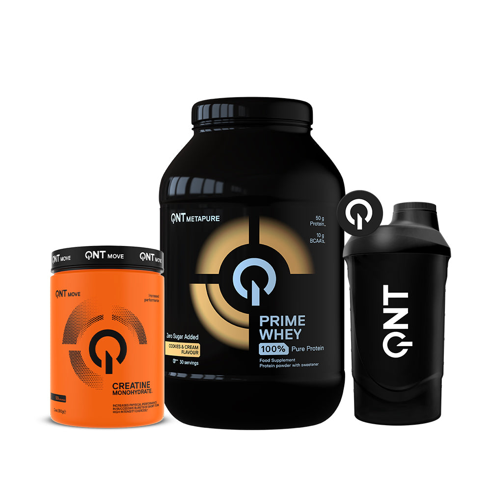 Proteína Prime Whey 2 Lb + Creatina 300 Gr + Shaker