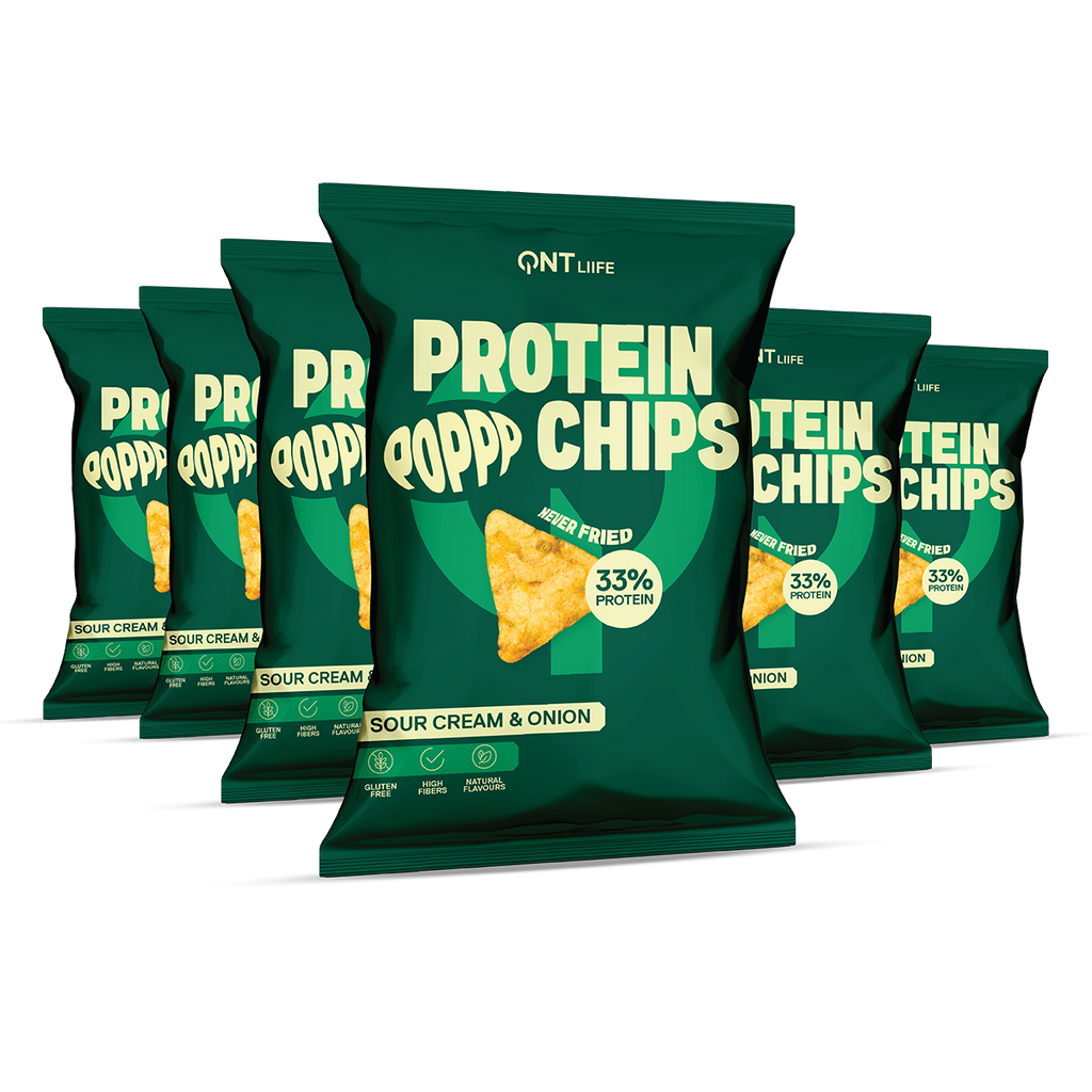 Protein Chips Cream & Onion 12pack x 50 G