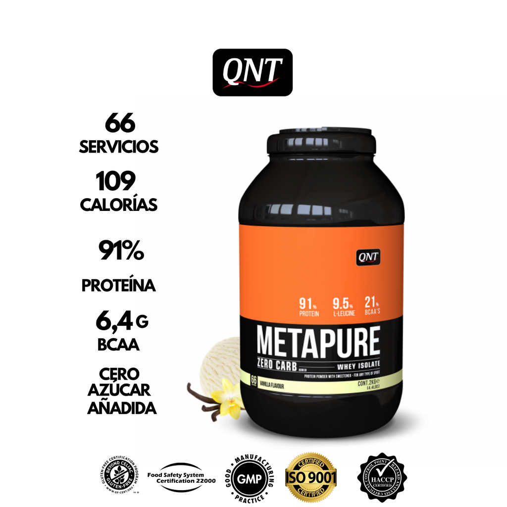 Metapure Whey Protein Isolate Zero Carb 4.4 Lbs
