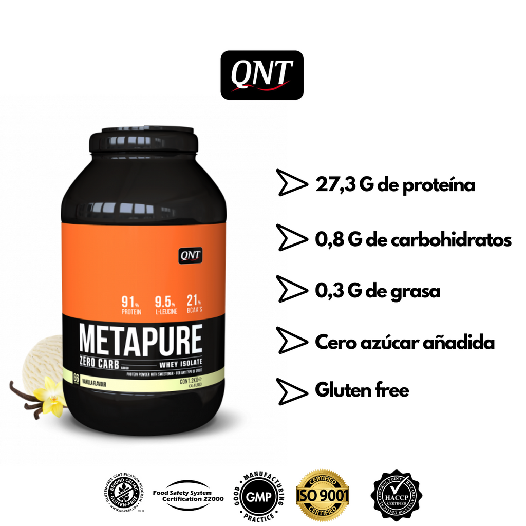Metapure Whey Protein Isolate Zero Carb 4.4 Lbs
