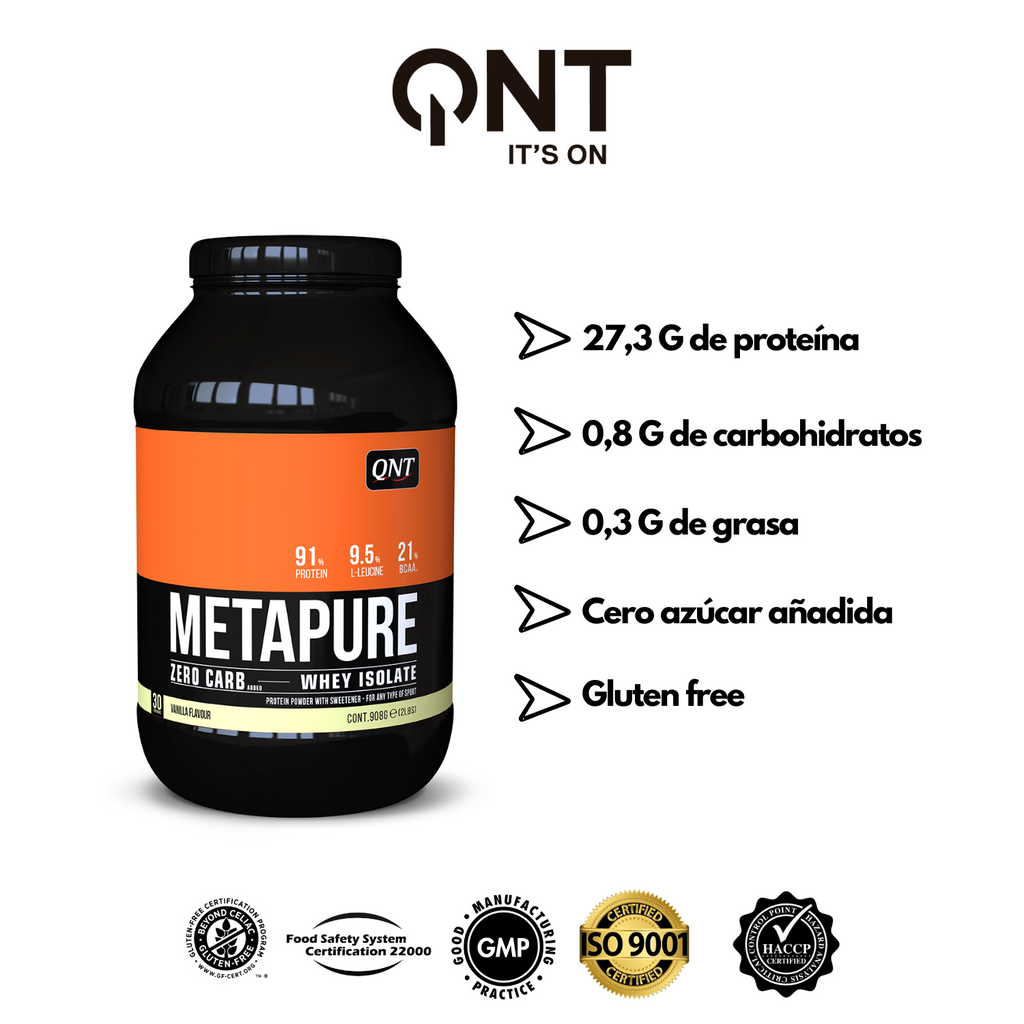 Metapure Whey Protein Isolate Zero Carb 4.4 Lbs