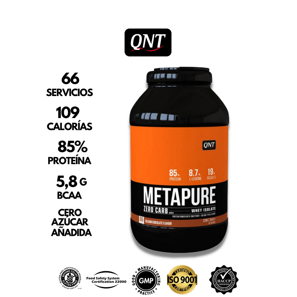Metapure Whey Protein Isolate Zero Carb 4.4 Lbs