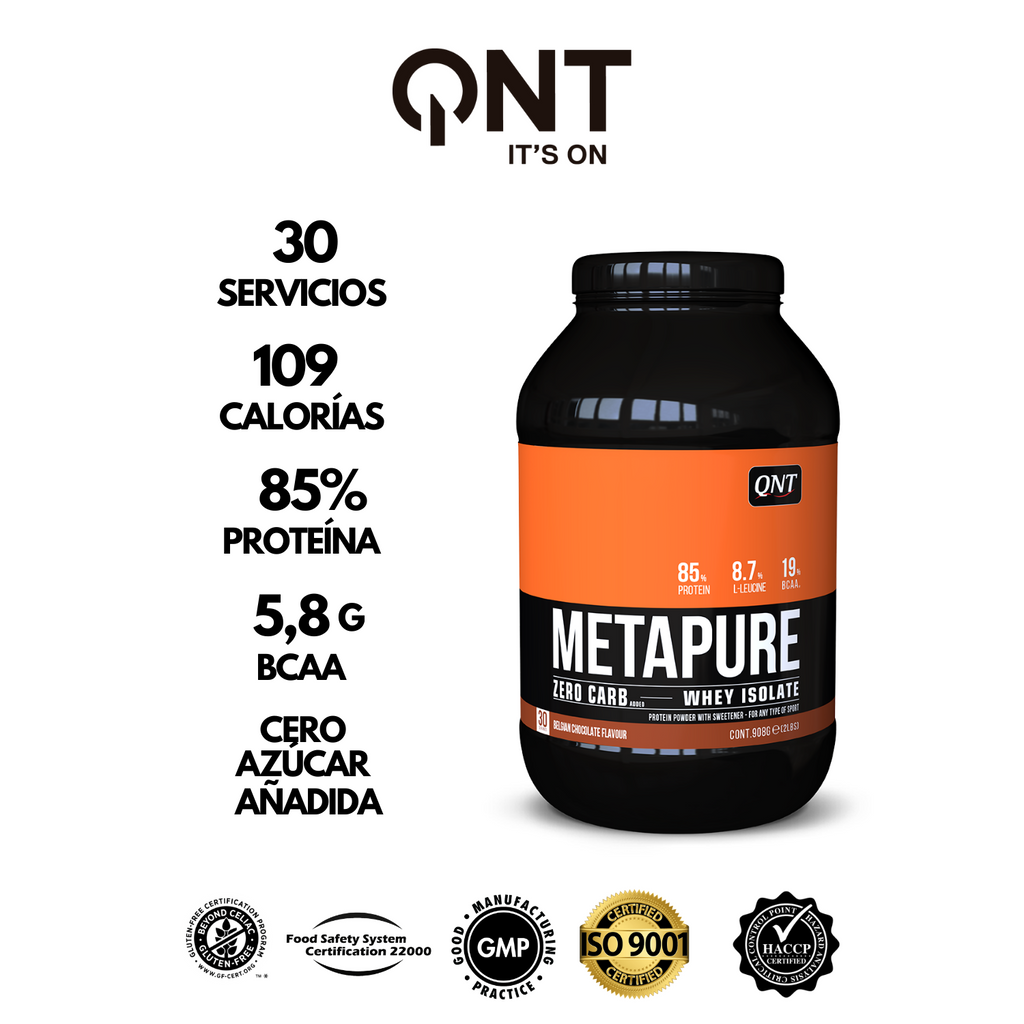 Metapure Whey Protein Isolate Zero Carb 4.4 Lbs