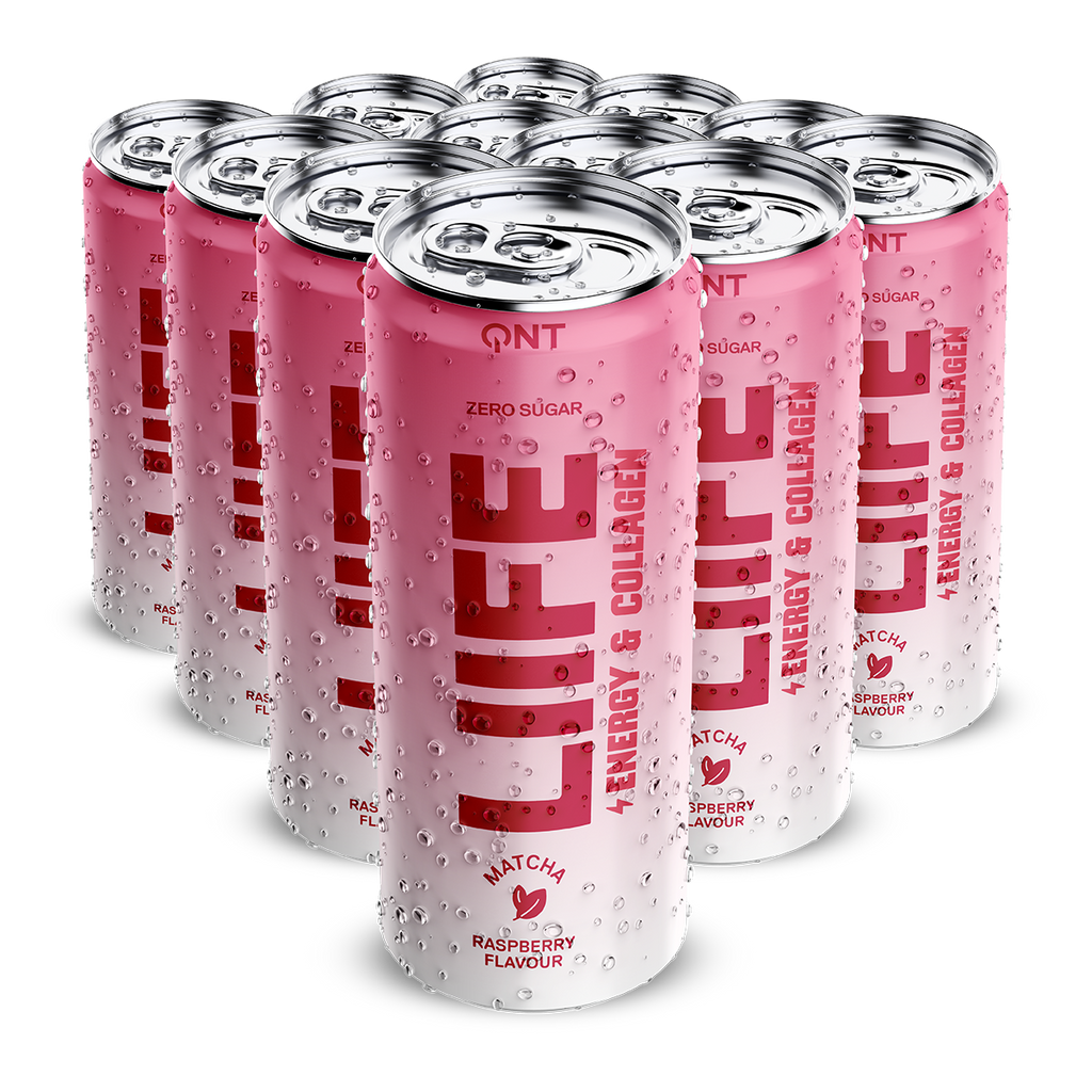 Energy y Collagen Matcha Raspberry 12pack x 250 ml