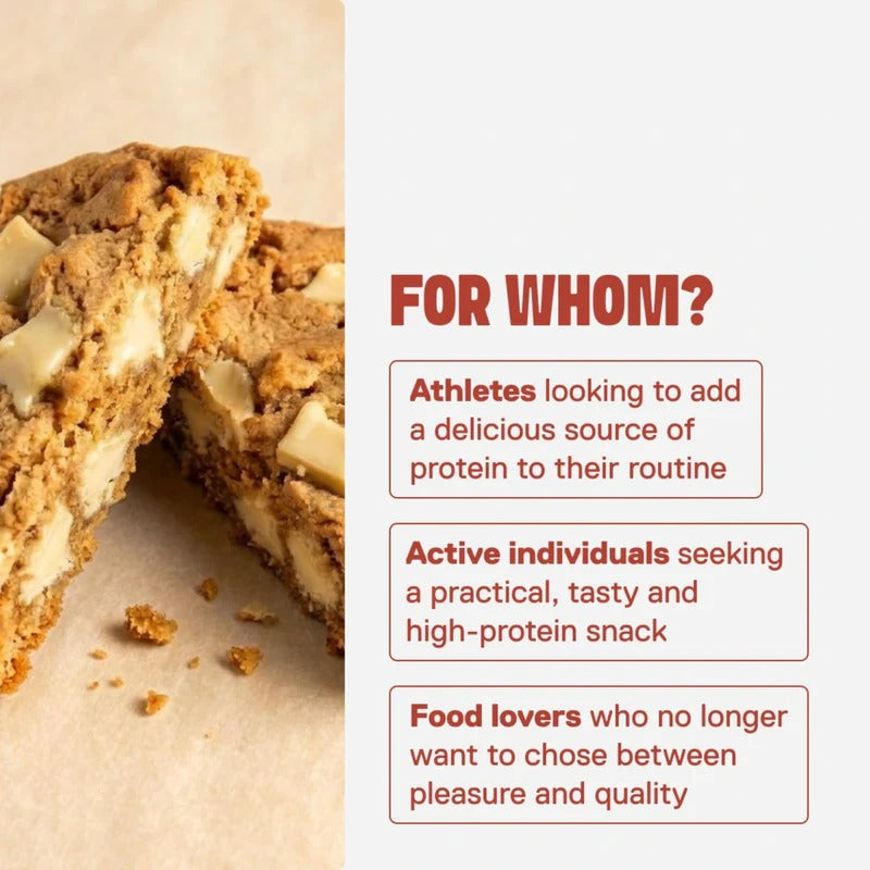 Protein Cookie White Chocolate pack12 x 60g
