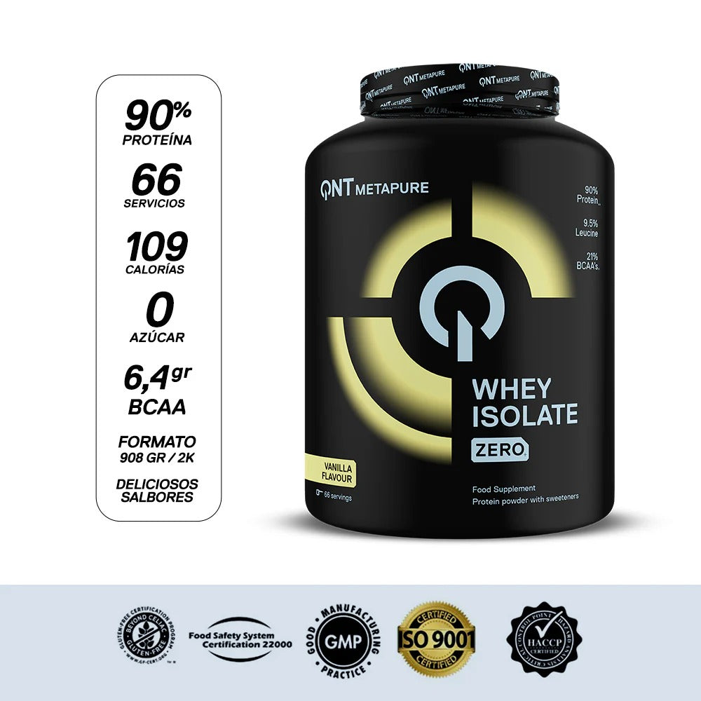 Pack Metapure Isolate 4.4 Lbs Vainilla + 3 Milkii Cookie
