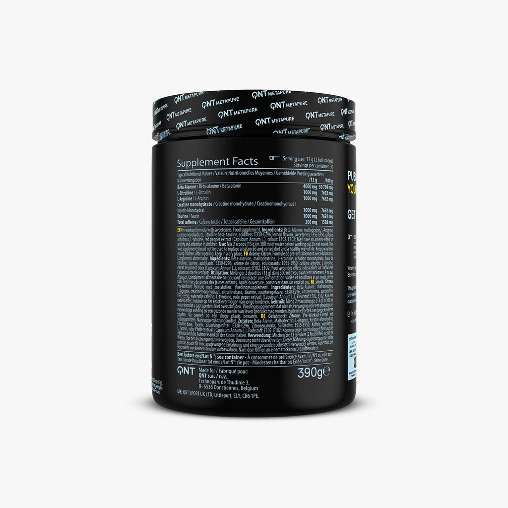 Pack Creatina 300g + Pre-Entreno Metapure Overdrive Frambuesa
