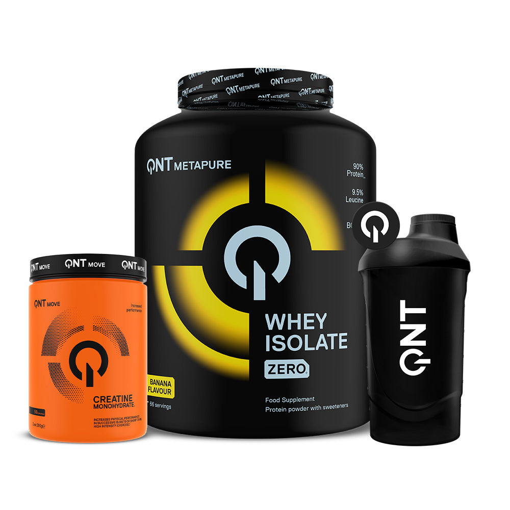 Metapure Whey Protein Isolate Zero Carb 4.4 Lb + Creatina 300 Gr + Shaker y ENVÍO GRATIS
