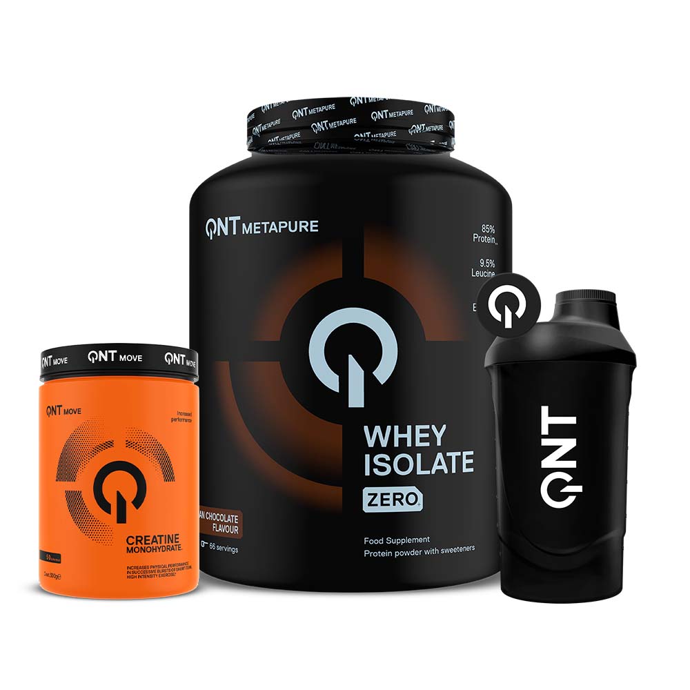 Metapure Whey Protein Isolate Zero Carb 4.4 Lb + Creatina 300 Gr + Shaker y ENVÍO GRATIS
